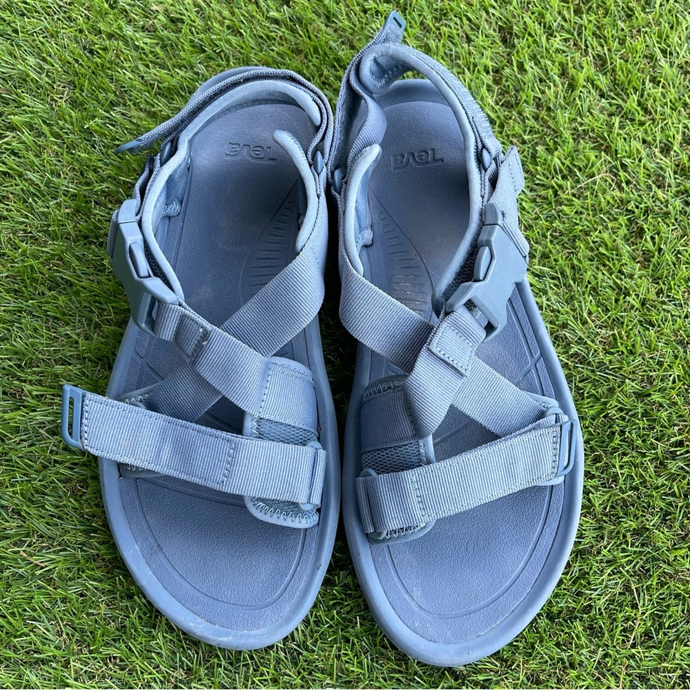 Teva Blue Mirage Hurricane Verge Sandals Men’s Sz 12 Hiking Outdoors Minimalist - Picture 5 of 10